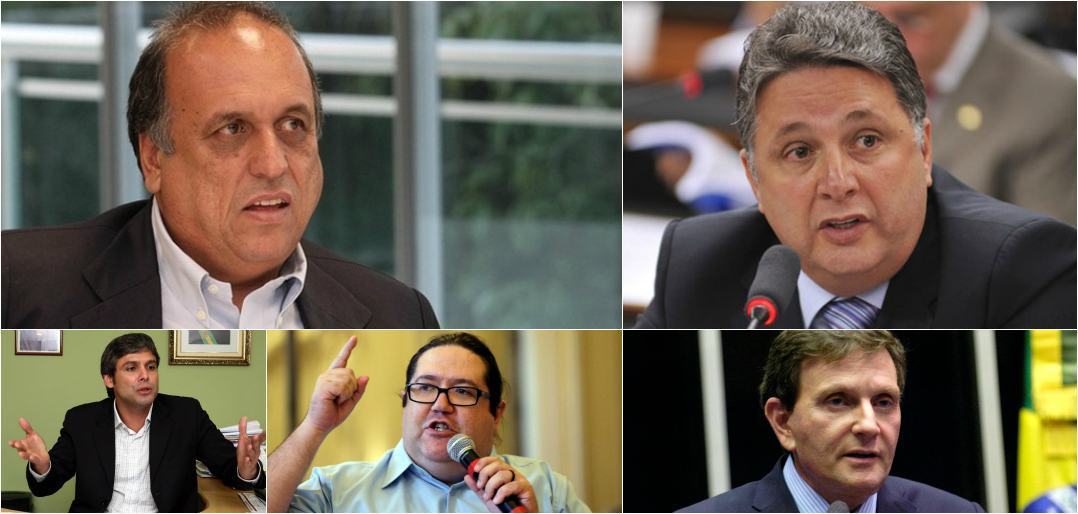 Candidatos a governador do Rio nas Eleições 2014