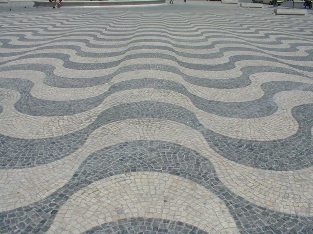 Calçada da Praça do Rossio, Lisboa