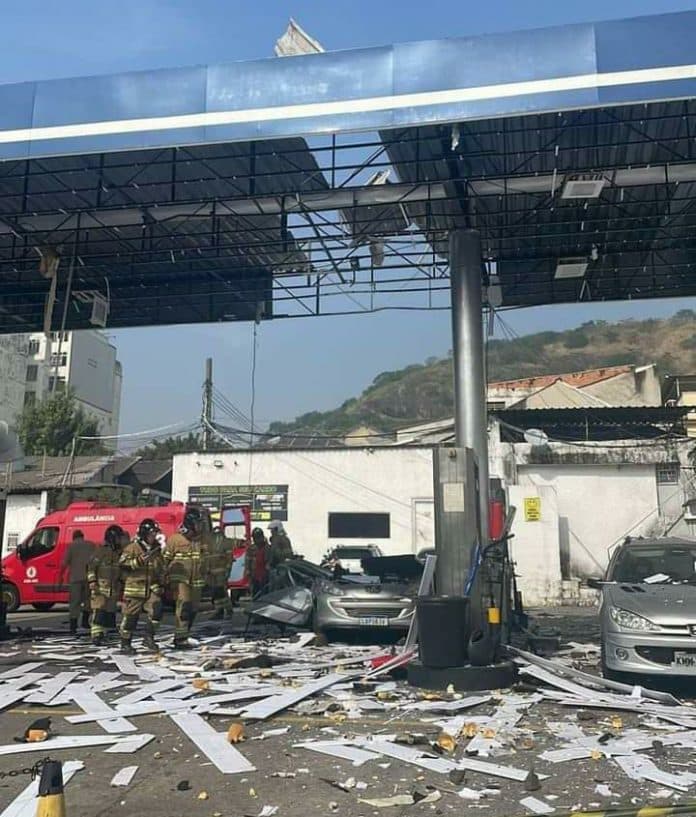 Carro explode em posto de combustível no bairro do Maracanã Diário do