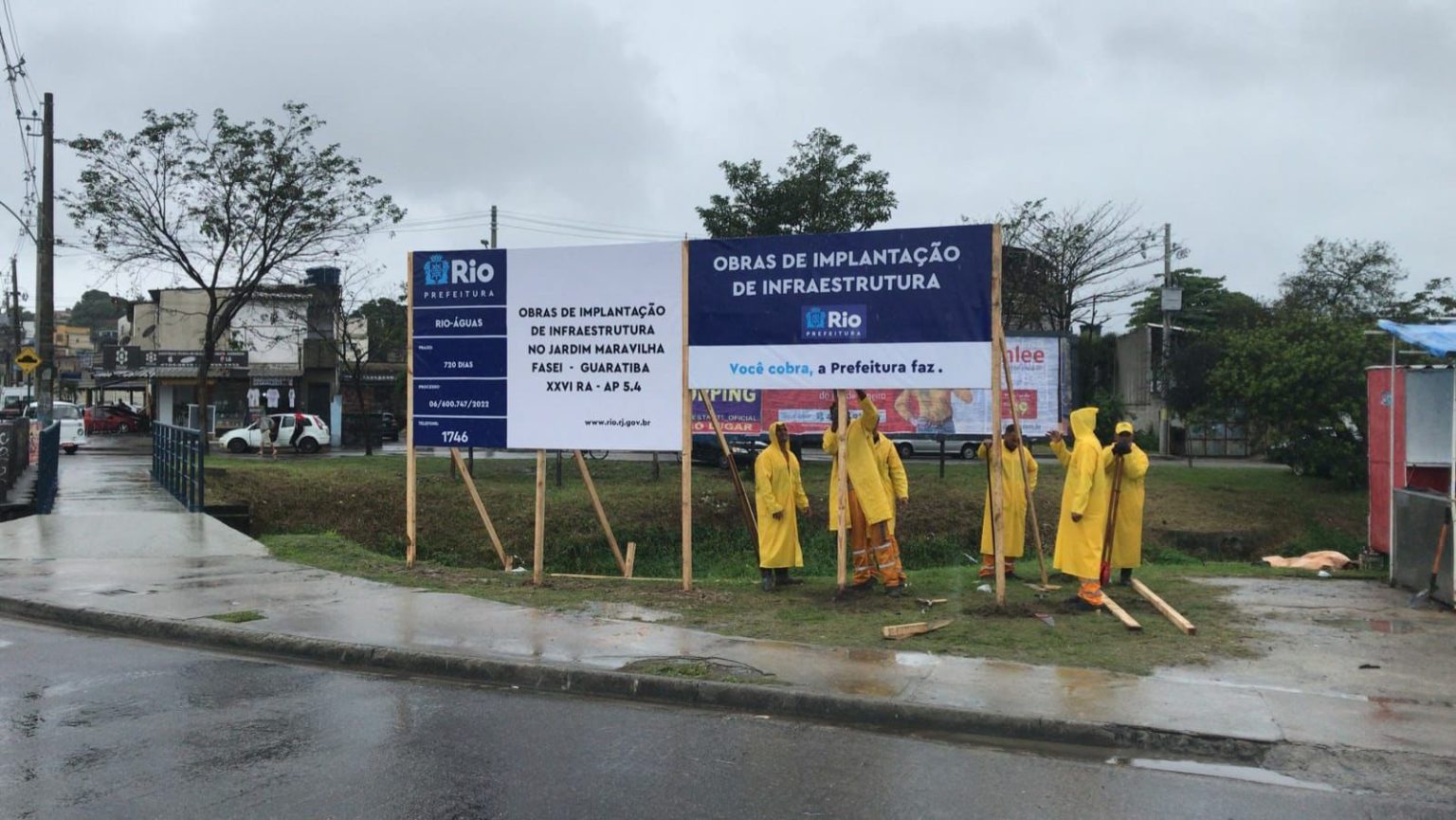 Jardim Maravilha em Guaratiba recebe obras de urbanização Diário do