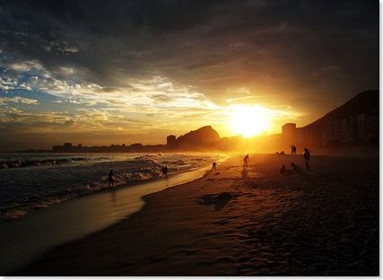 Copacabana Sunset por DCKF