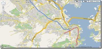 Google Maps Rio Metro