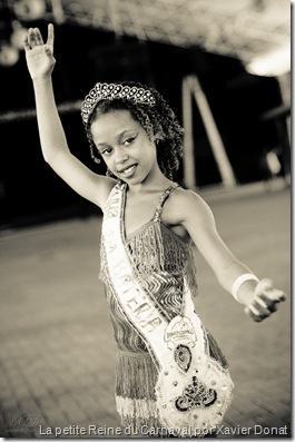 La petite Reine du Carnaval por Xavier Donat