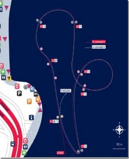 Mapa Red Bull Air Race Rio de Janeiro