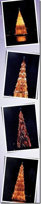 Arvore de Natal da Lagoa 1996 1997 1998 e 1999