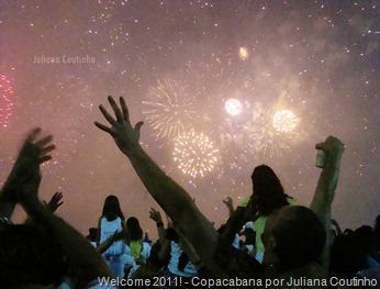 Welcome 2011! - Copacabana por Juliana Coutinho