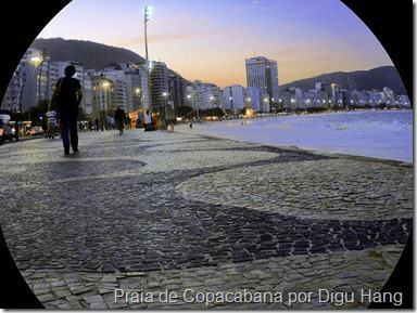 Praia de Copacabana por Digu Hang