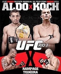 Poster UFC Rio 153
