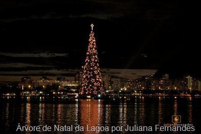 Árvore de Natal da Lagoa por Juliana Fernandes