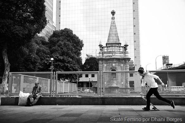 Skate Femino por Dhani Borges