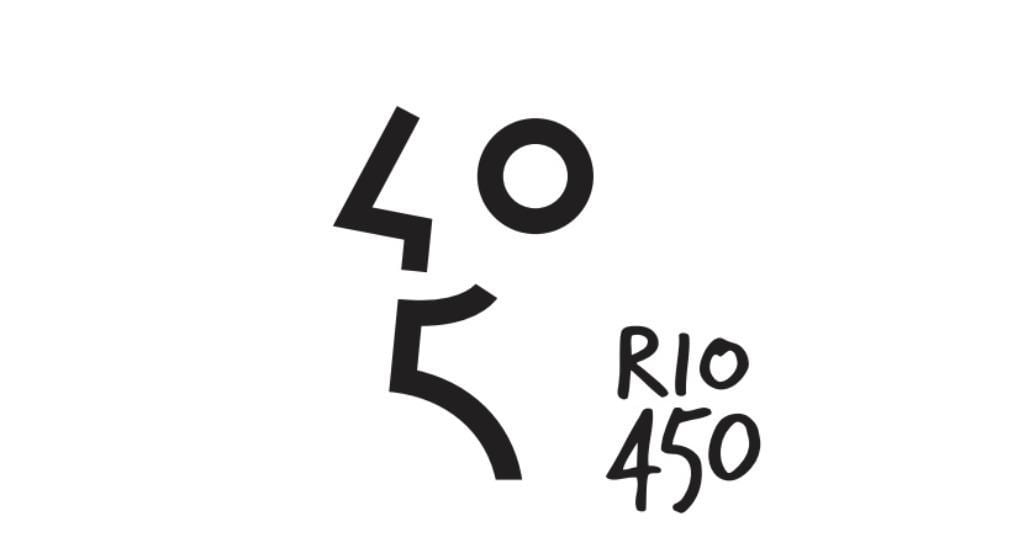 Já viram a marca comemorativa dos 450 anos do Rio?