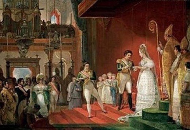 Casamento Dom Pedro I e Dona Leopoldina