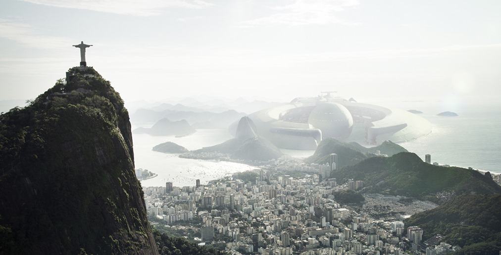Nave de Star Wars no Rio de Janeiro