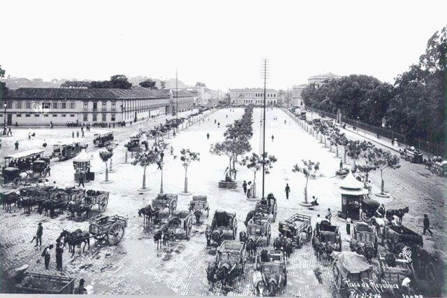 Largo do Machado na década de 20