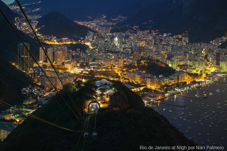 Rio de Janeiro at NIgh por Nan Palmero