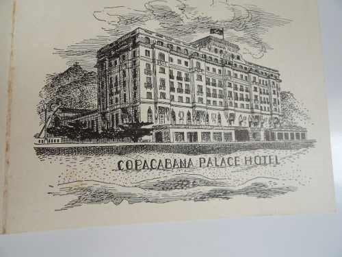 Cartão de Natal do Copacabana Palace