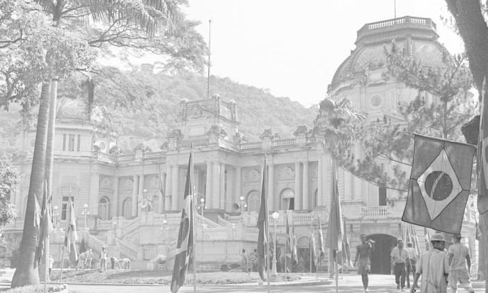 Palácio Guanabara nos anos 60, arquivo O Globo