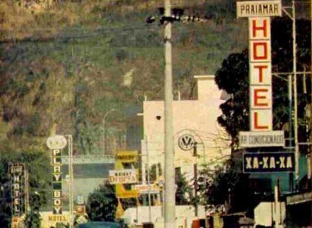 Rua dos Motéis, no Itanhangá, anos 70-80