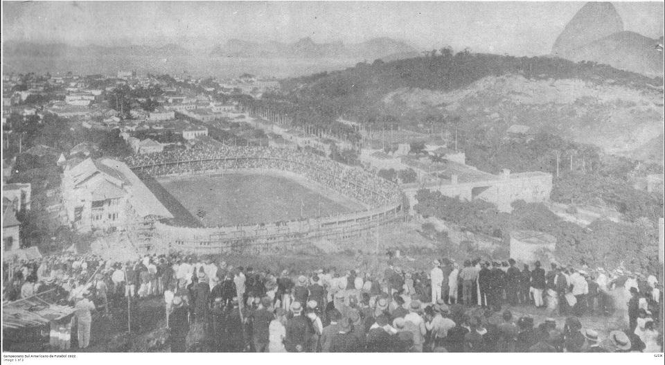 Estádio das Laranjeiras foto antiga