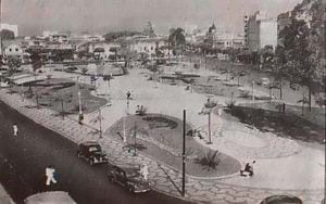 Praça nos anos 1940