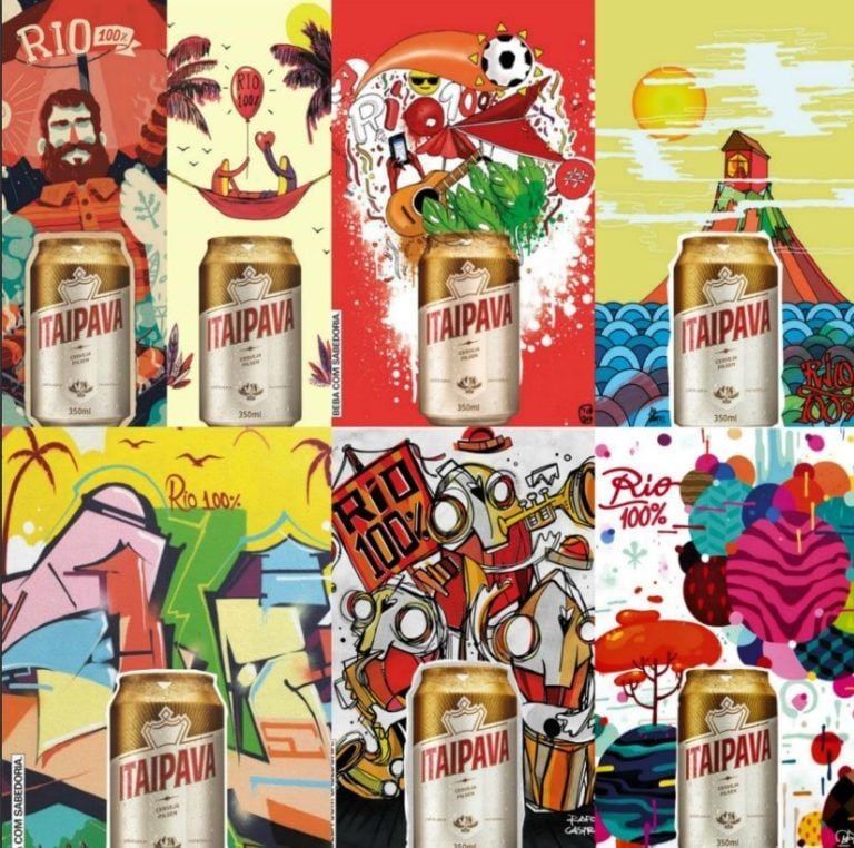 Itaipava convida 8 grafiteiros para colorir o Rio