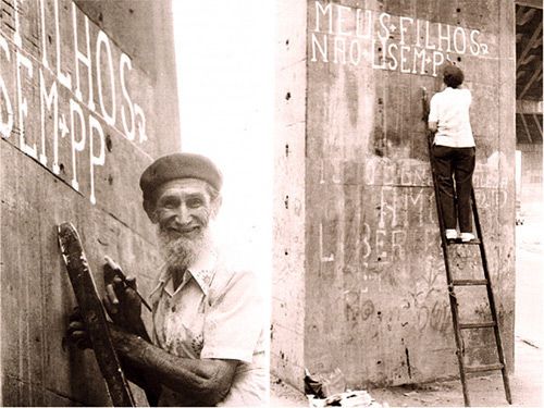 Profeta gentileza viaduto maria