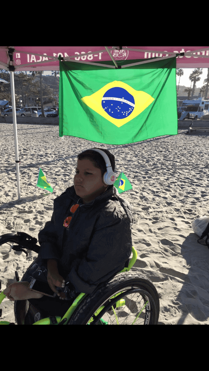 Carioca é vice-campeão mundial de surf adaptado