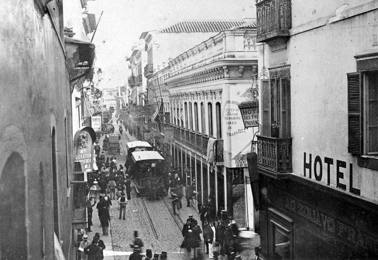 História da Rua Gonçalves Dias, a rua onde Tiradentes foi ...