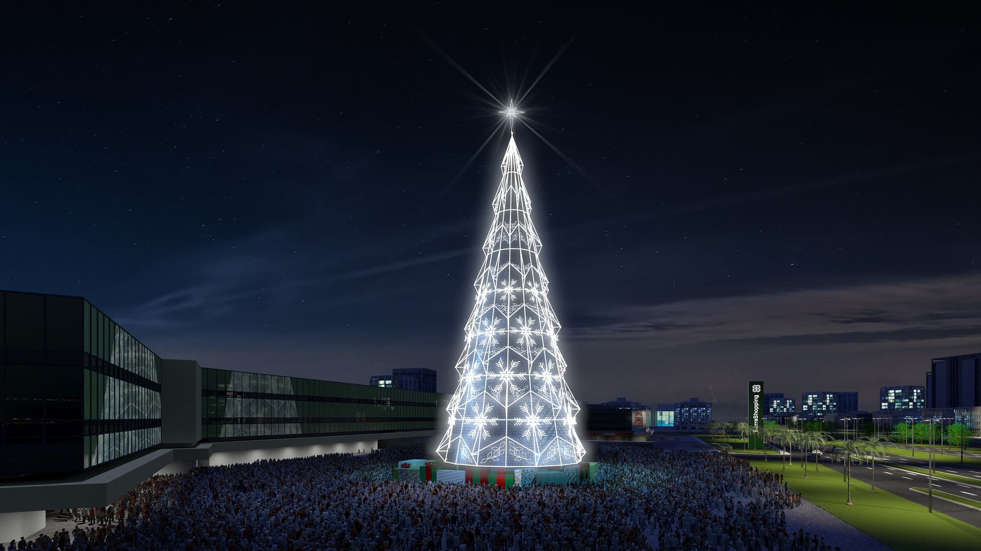 Decoração de Natal do BarraShopping terá árvore de 70m - Diário do Rio de  Janeiro