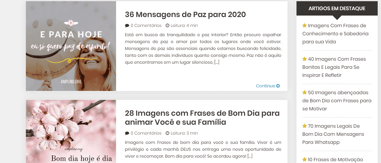, o site com as mensagens positivas que circulam no Whatsapp -  Diário do Rio de Janeiro