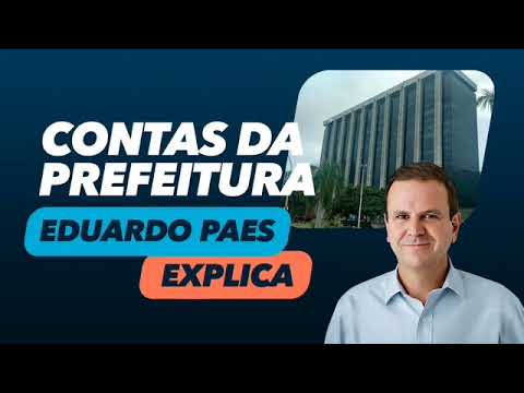 Em vídeo, Eduardo Paes explica que não deixou a Prefeitura do Rio sem dinheiro