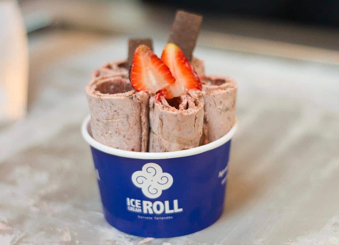 Ice Cream Roll - Sorvete na Chapa