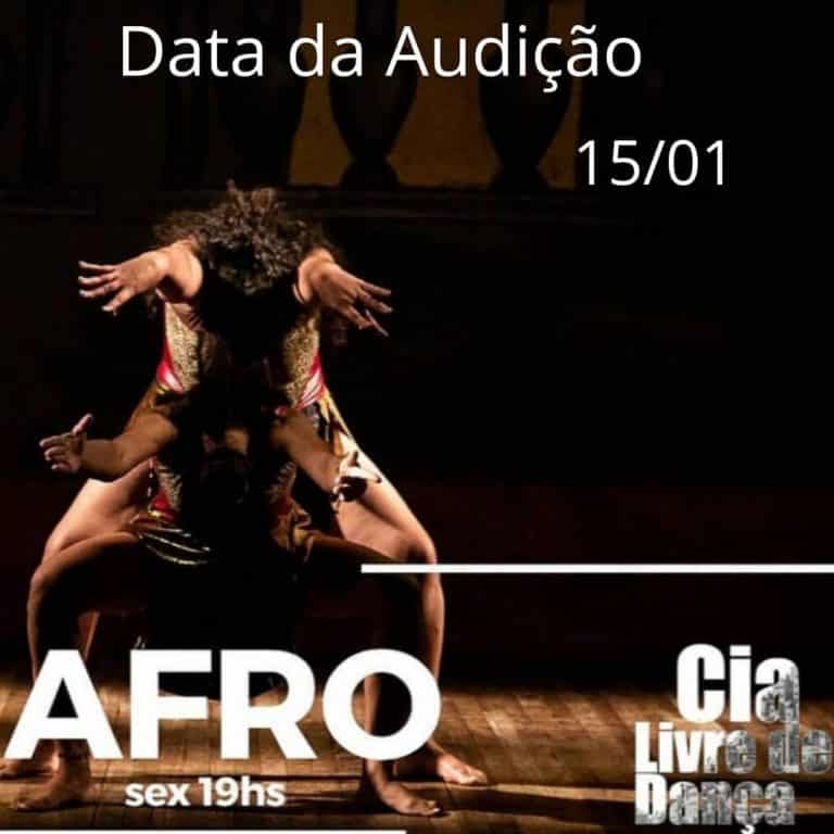 Cia Livre de Dança da Rocinha realiza audição para selecionar bailarinos para espetáculo de dança afro brasileira