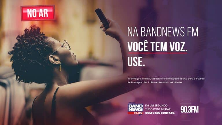 SIDES cria campanha para BandNews FM pautada no ouvinte
