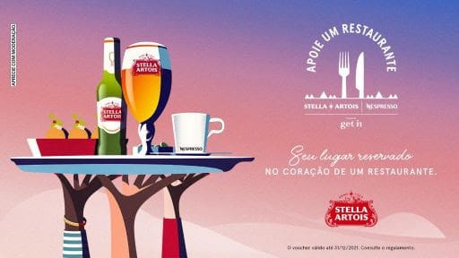 Apoie Um Restaurante: movimento de Stella Artois está de volta para ajudar estabelecimentos afetados pela crise