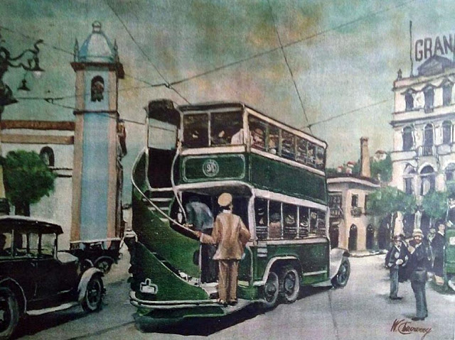 Chopes Duplos&#39;: os ônibus de dois andares que andavam pelo Rio de Janeiro - Diário do Rio de Janeiro
