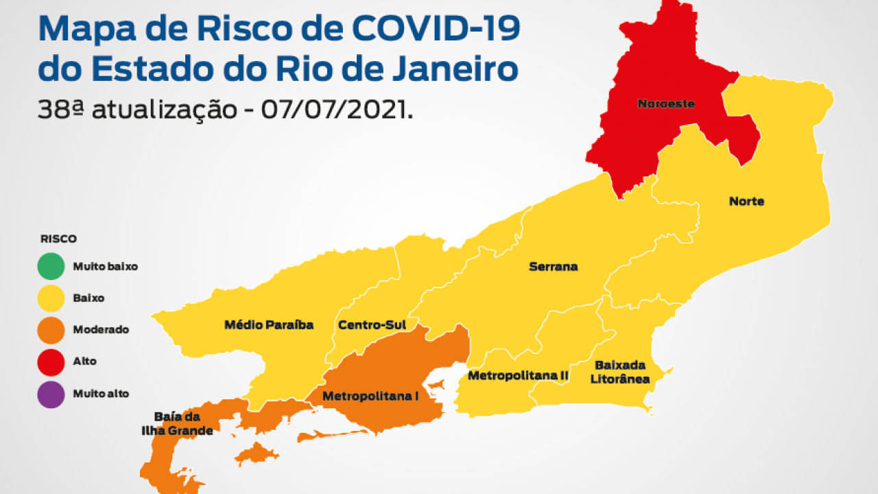 Rio De Janeiro Mantem Bandeira Amarela No Mapa Do Covid 19 Diario Do Rio De Janeiro