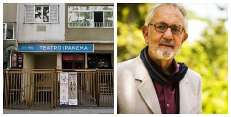 Teatro Ipanema, na Zona Sul do Rio, pode ser renomeado para homenagear Paulo José