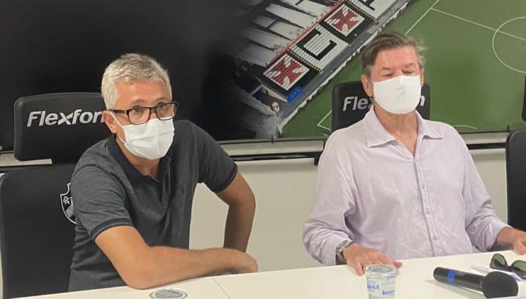 Alexandre Campello, o pior presidente da história do Vasco, quer venda do clube; Jorge Salgado, o segundo pior, lava as mãos