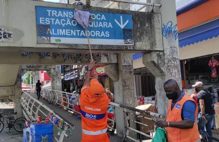 Comlurb lança Operação Corredores Cariocas de limpeza nas principais vias da cidade