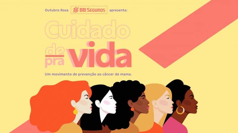 Executivas da BB Seguros e do Banco do Brasil fazem campanha de conscientização sobre o câncer de mama