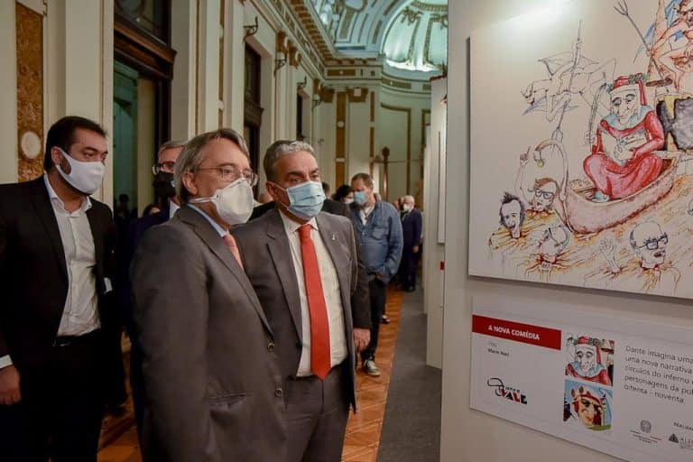Palácio Tiradentes recebe mostra em homenagem a Dante Alighieri