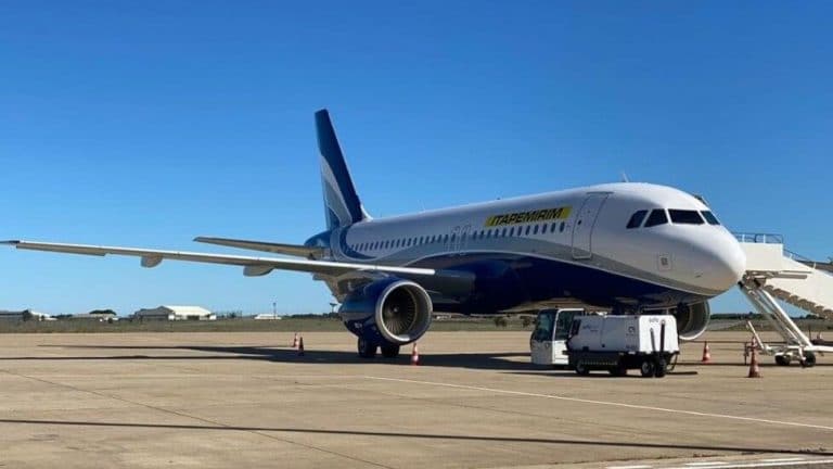 ITA recebe no Rio de Janeiro seu primeiro Airbus A319