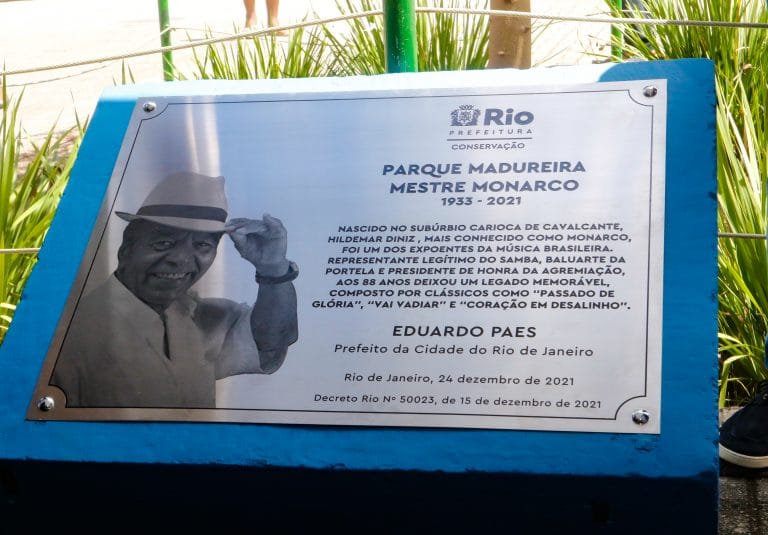 Prefeitura dá o nome de Mestre Monarco ao Parque Madureira e reabre Nave do Conhecimento