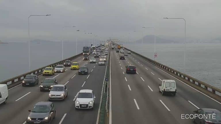Ponte Rio-Niterói: 169 mil veículos devem deixar o RJ neste final de ano