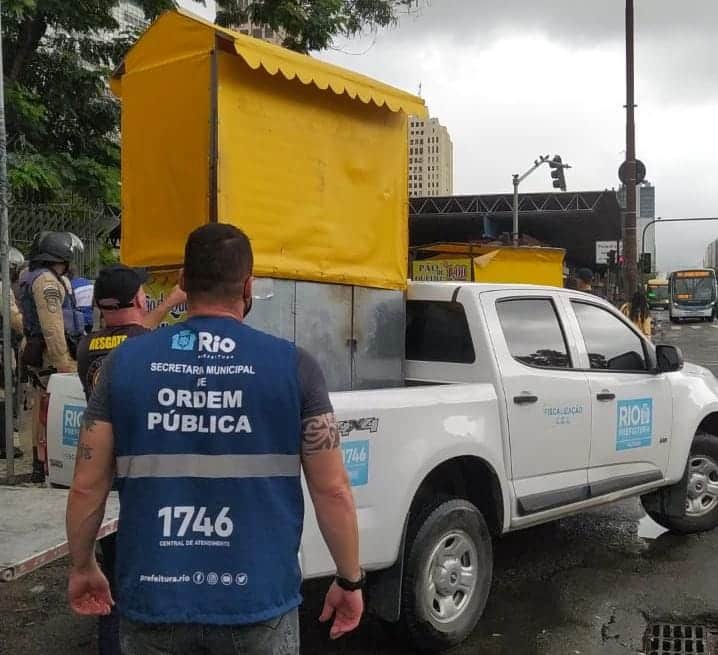 Prefeitura do Rio dá choque de ordem na Central do Brasil