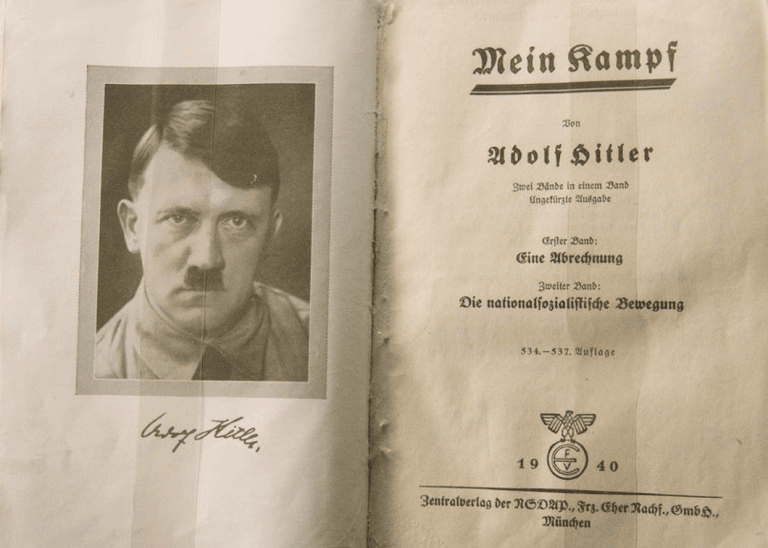 Nova lei proíbe venda, publicação e circulação de livro de Hitler no município do Rio
