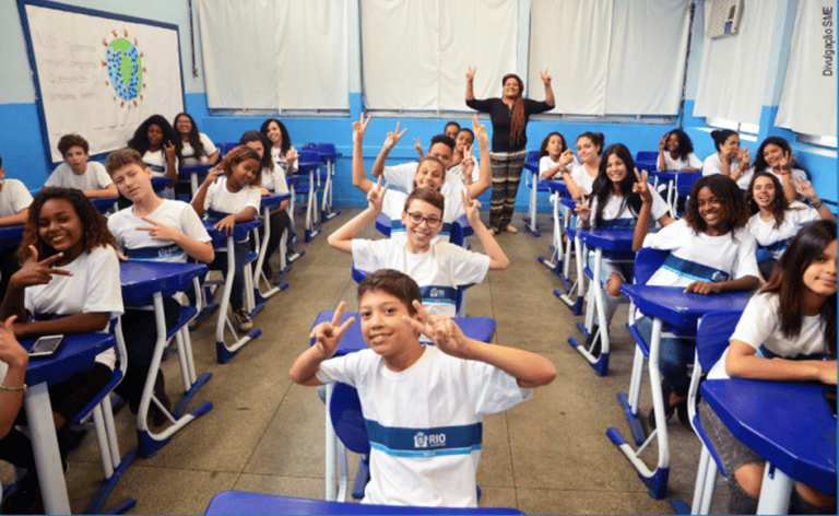 Mais de 60% dos estudantes cariocas de até 12 anos estão matriculados na Rede Municipal de Educação