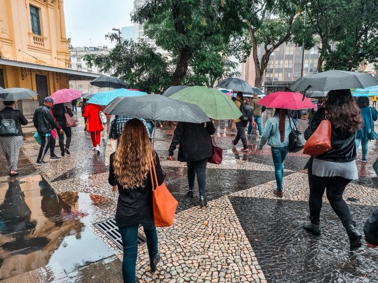 Clima será de chuva até quinta-feira no Rio de Janeiro