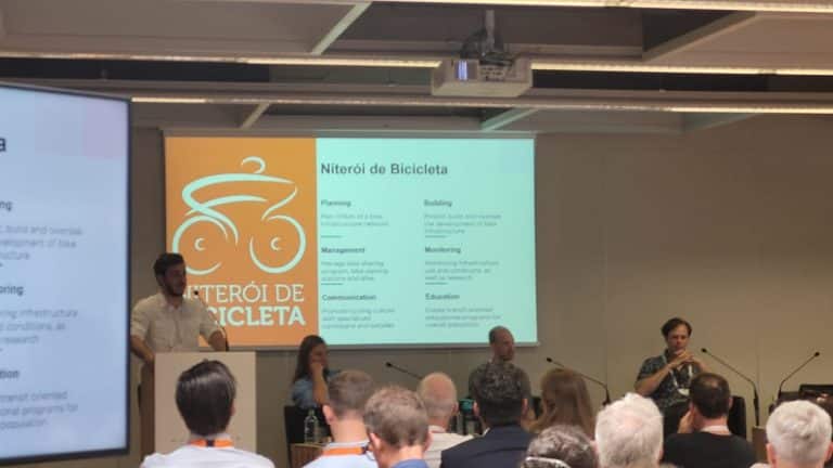 Niterói é a única cidade brasileira a participar de conferência internacional sobre mobilidade por bicicleta na Eslovênia